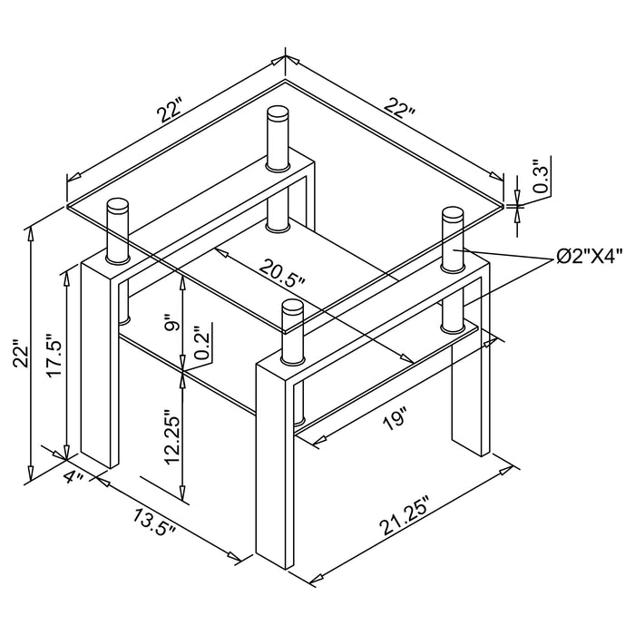 Dyer Coffee Table Sets - Orbit Furniture (Richmond,BC)