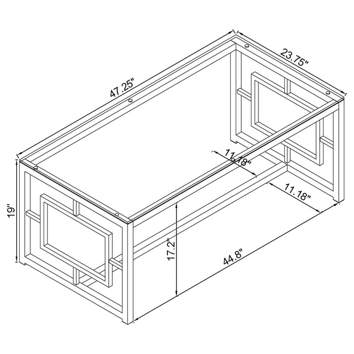 Merced Coffee Table Sets - Orbit Furniture (Richmond,BC)