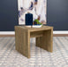 Lynette Square Engineered Wood End Table Mango - Orbit Furniture (Richmond,BC)