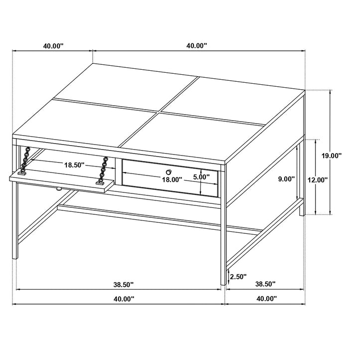 Stephie Coffee Table Sets - Orbit Furniture (Richmond,BC)
