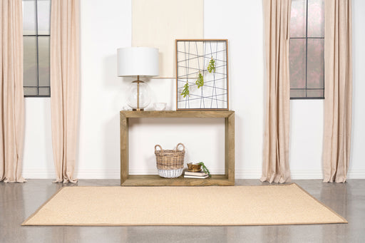 Benton Rectangular Solid Wood Sofa Table Natural - Orbit Furniture (Richmond,BC)