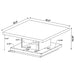 Reston Coffee Table Sets - Orbit Furniture (Richmond,BC)