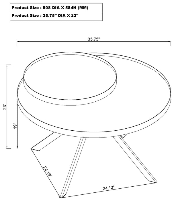 Briggs Coffee Tables - Orbit Furniture (Richmond,BC)