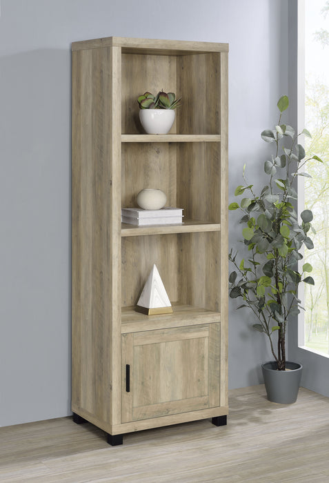 Sachin 3-shelf Media Tower With Storage Cabinet - Orbit Furniture (Richmond,BC)