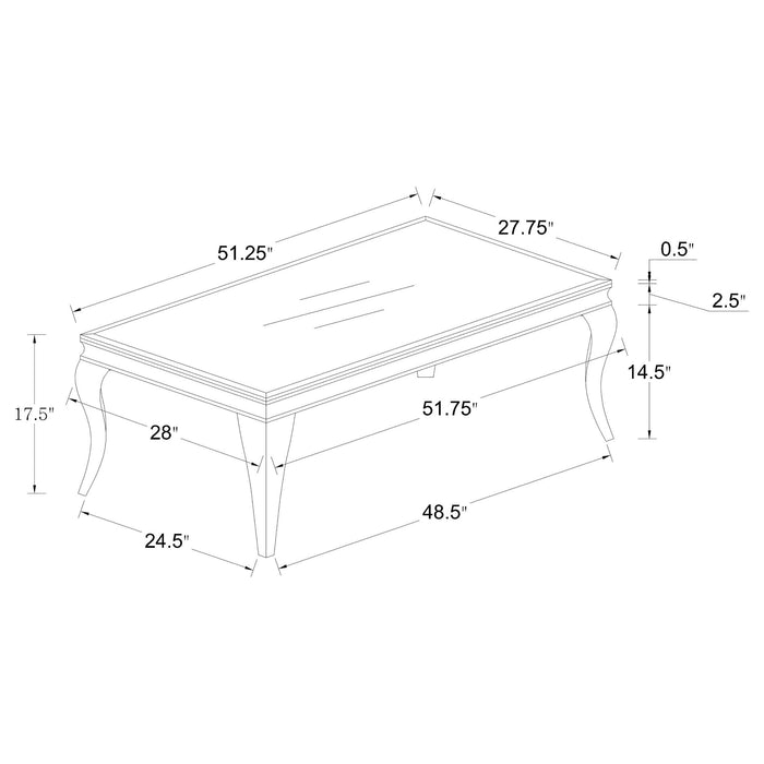 Carone Coffee Table Sets - Orbit Furniture (Richmond,BC)
