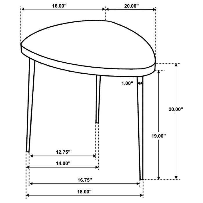 Odessa End & Side Table - Orbit Furniture (Richmond,BC)