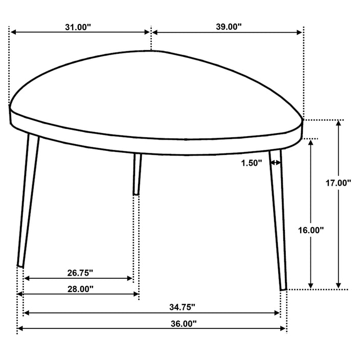 Odessa Coffee Table - Orbit Furniture (Richmond,BC)