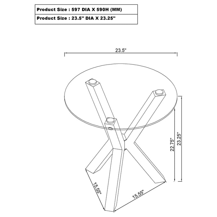 Kenzie End & Side Tables - Orbit Furniture (Richmond,BC)