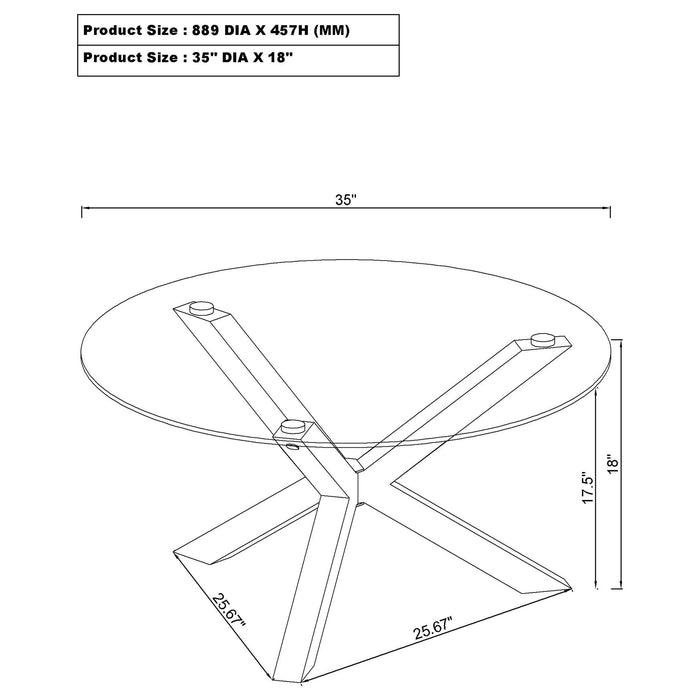Kenzie Coffee Table Sets - Orbit Furniture (Richmond,BC)