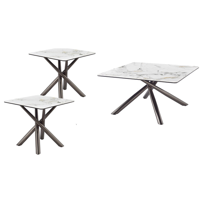 Carvell Coffee Table Sets - Orbit Furniture (Richmond,BC)