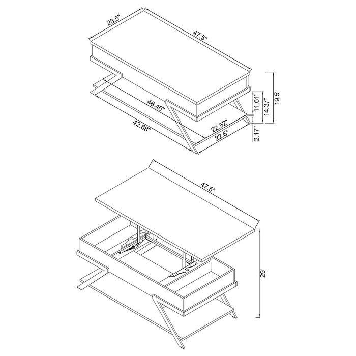 Marcia Coffee Table Sets - Orbit Furniture (Richmond,BC)