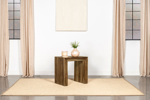 Odilia Rectangular Solid Wood End Table Auburn - Orbit Furniture (Richmond,BC)