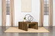Odilia Square Solid Wood Coffee Table Auburn - Orbit Furniture (Richmond,BC)