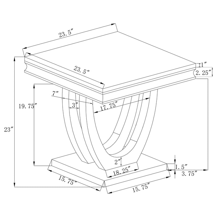 Kerwin Coffee Table Sets - Orbit Furniture (Richmond,BC)