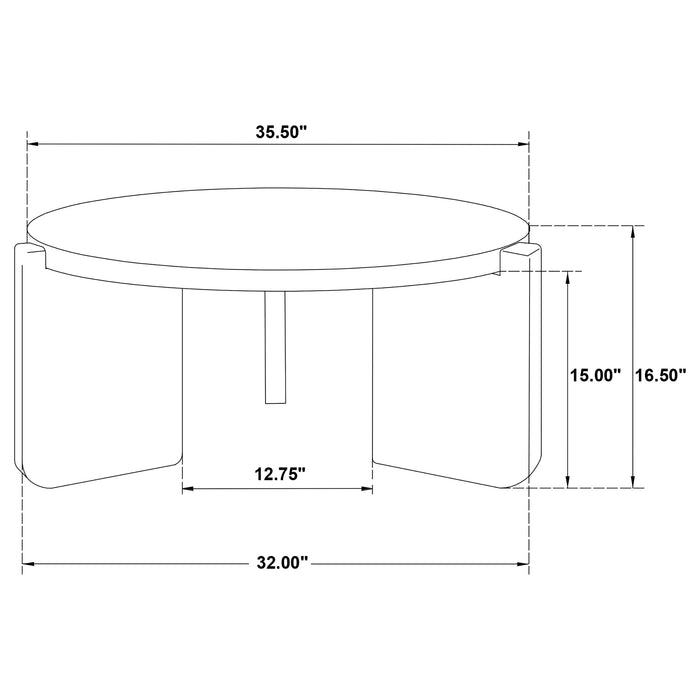 Cordova Coffee Table - Orbit Furniture (Richmond,BC)