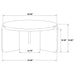 Cordova Coffee Table - Orbit Furniture (Richmond,BC)