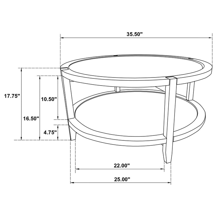 Camillo Coffee Table - Orbit Furniture (Richmond,BC)