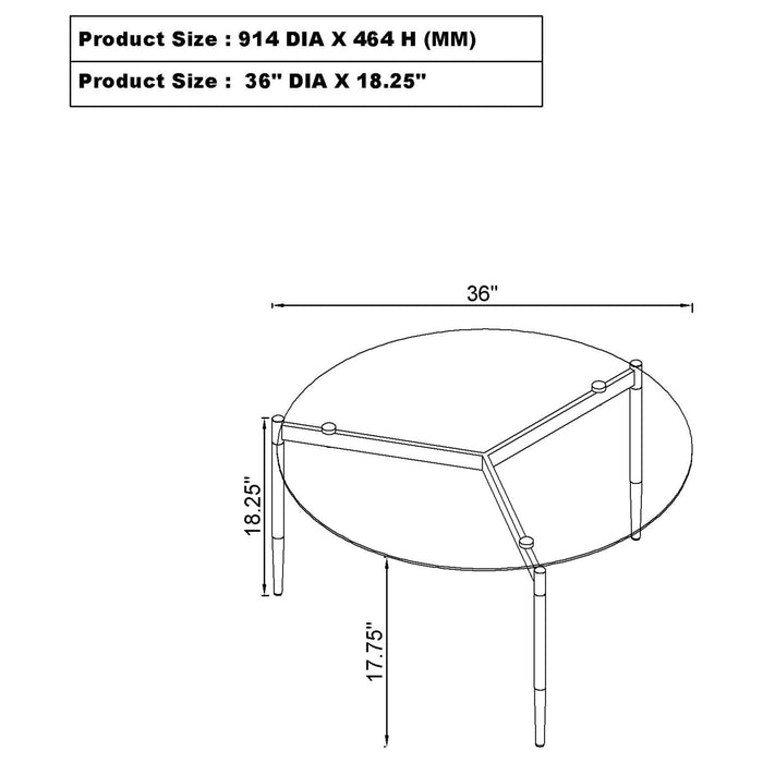 Rosalie Coffee Table Sets - Orbit Furniture (Richmond,BC)