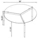 Rosalie Coffee Table - Orbit Furniture (Richmond,BC)