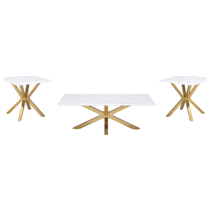 Visalia Coffee Table Sets - Orbit Furniture (Richmond,BC)