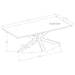 Visalia Coffee Table - Orbit Furniture (Richmond,BC)