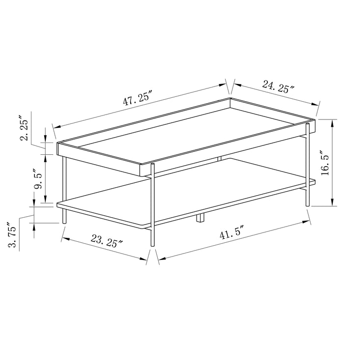 Fallon Coffee Table Sets - Orbit Furniture (Richmond,BC)