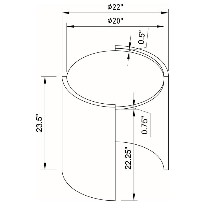 Gladstone End & Side Tables - Orbit Furniture (Richmond,BC)