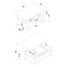 Bradford Coffee Table Sets - Orbit Furniture (Richmond,BC)