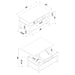 Bradford Coffee Table Sets - Orbit Furniture (Richmond,BC)