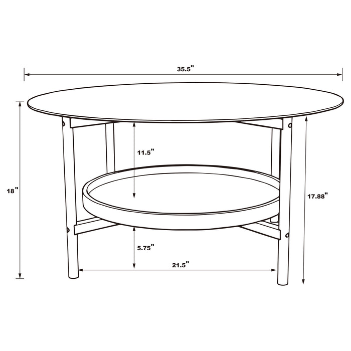 Delfin Coffee Table Sets - Orbit Furniture (Richmond,BC)