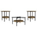 Delfin Coffee Table Sets - Orbit Furniture (Richmond,BC)