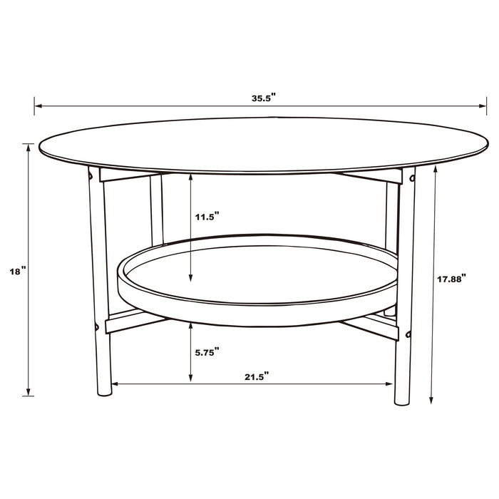 Delfin Coffee Table - Orbit Furniture (Richmond,BC)