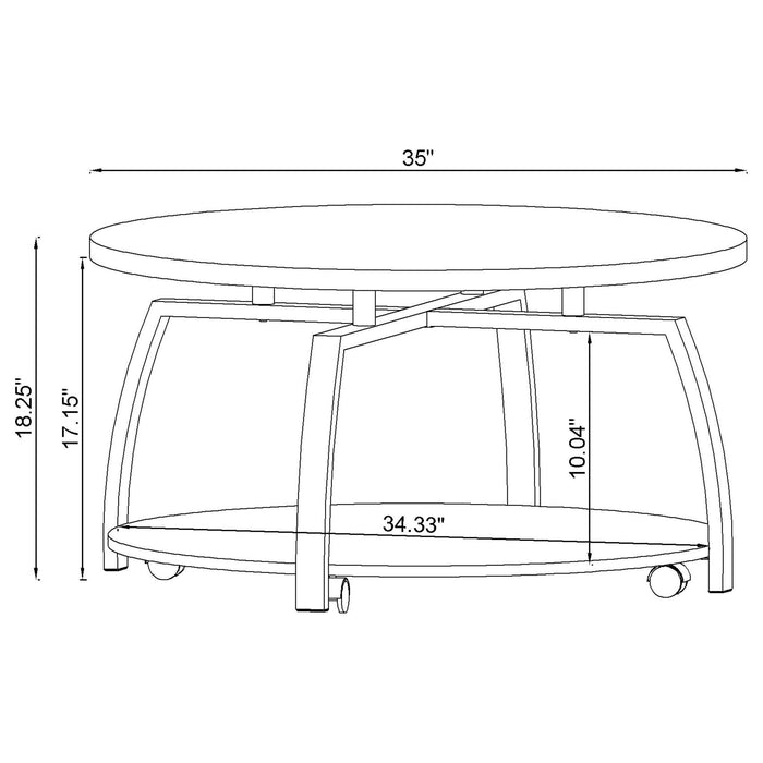 Dacre Coffee Table Sets - Orbit Furniture (Richmond,BC)