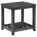 Cliffview 1-shelf Rectangular End Table Grey - Orbit Furniture (Richmond,BC)
