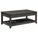 Cliffview Lift Top Coffee Table with Storage Cavities Grey - Orbit Furniture (Richmond,BC)