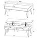 Fanning Coffee Table Sets - Orbit Furniture (Richmond,BC)