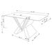 Taffeta Coffee Table Sets - Orbit Furniture (Richmond,BC)