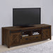 Madra Rectangular TV Console with 2 Sliding Doors - Orbit Furniture (Richmond,BC)