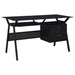 Weaving 2-drawer Computer Desk Black - Orbit Furniture (Richmond,BC)