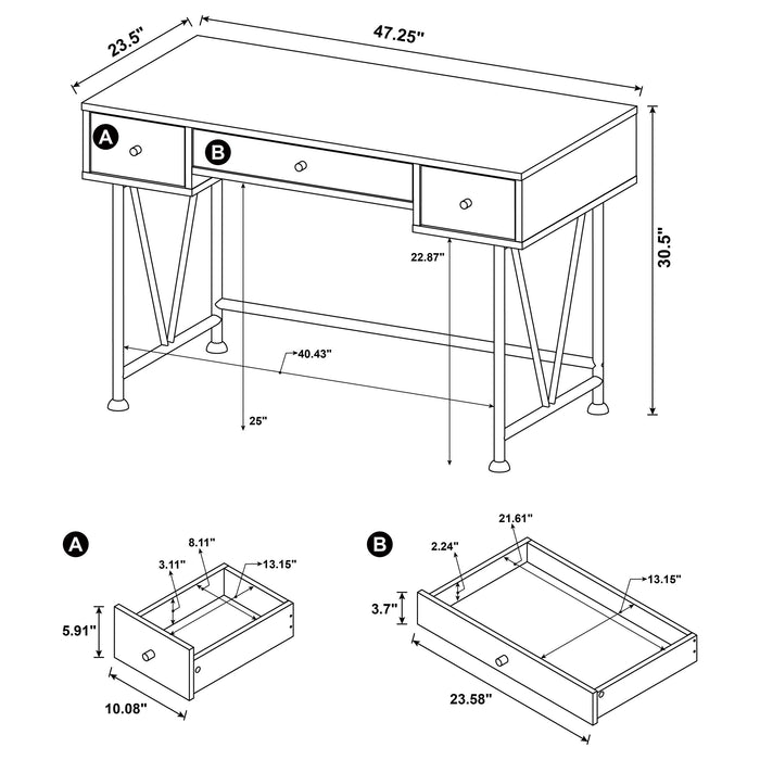Analiese Desk Sets - Orbit Furniture (Richmond,BC)