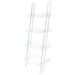 Amaturo 4-shelf Ladder Bookcase Clear - Orbit Furniture (Richmond,BC)