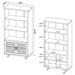 Maddox Bookshelf - Orbit Furniture (Richmond,BC)