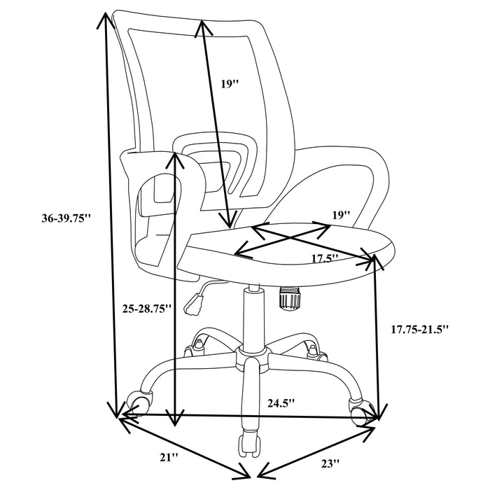 Felton Office Chair - Orbit Furniture (Richmond,BC)