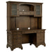 Hartshill Credenza with Hutch Burnished Oak - Orbit Furniture (Richmond,BC)