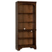 Hartshill 5-shelf Bookcase Burnished Oak - Orbit Furniture (Richmond,BC)