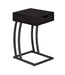 Troy Accent Table with Power Outlet Cappuccino - Orbit Furniture (Richmond,BC)