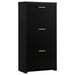 Vivian 3-drawer Shoe Cabinet Black - Orbit Furniture (Richmond,BC)
