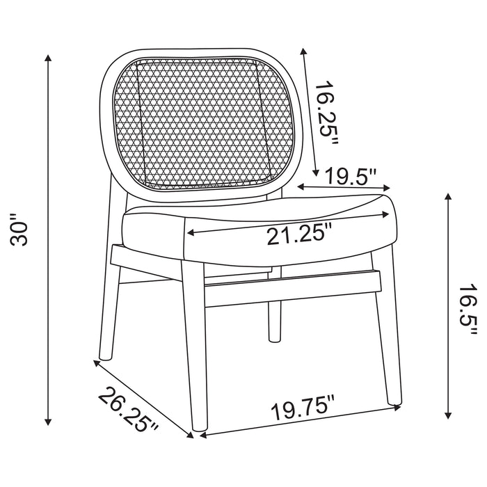 Rayo Accent Chairs - Orbit Furniture (Richmond,BC)
