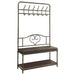 Kiefer Coat Rack with 12 Hooks Black - Orbit Furniture (Richmond,BC)