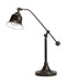 Eduardo Bell Shade Table Lamp Dark Bronze - Orbit Furniture (Richmond,BC)